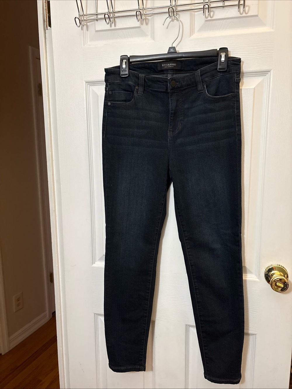 Women's High-Rise Skinny Jeans - dark blue